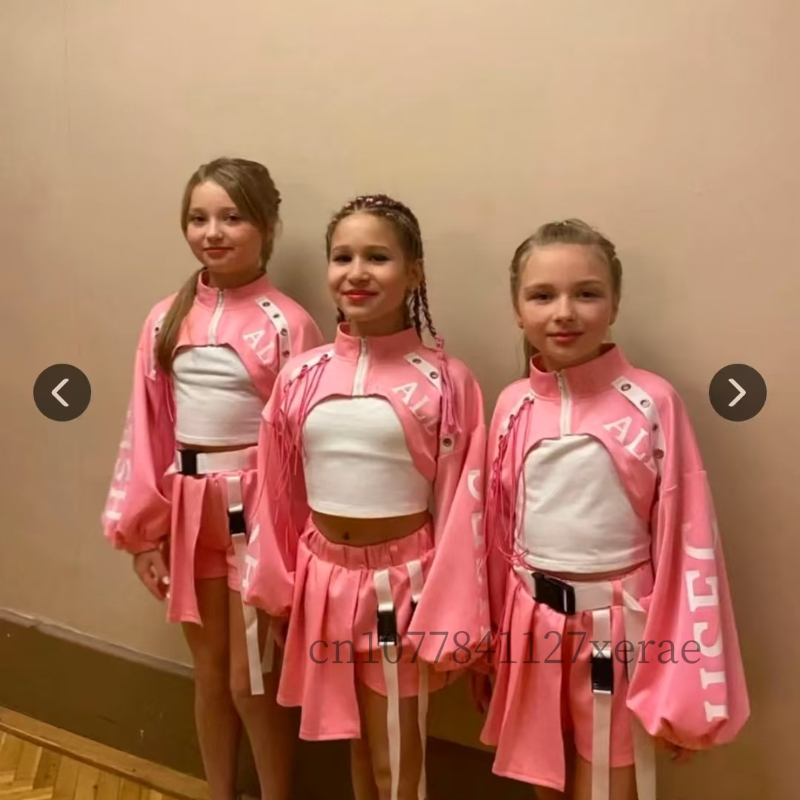 Street Fashion Runway - 女の子ヒップホップ・ストリートダンス衣装、ジャズダンス女の子おしゃれモデルステージランウェイパフォーマンス衣装