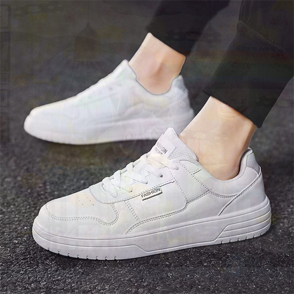 Street Fashion Vietnam - ネクタイ付き PU レザーシューズ 41 テニス サイズ