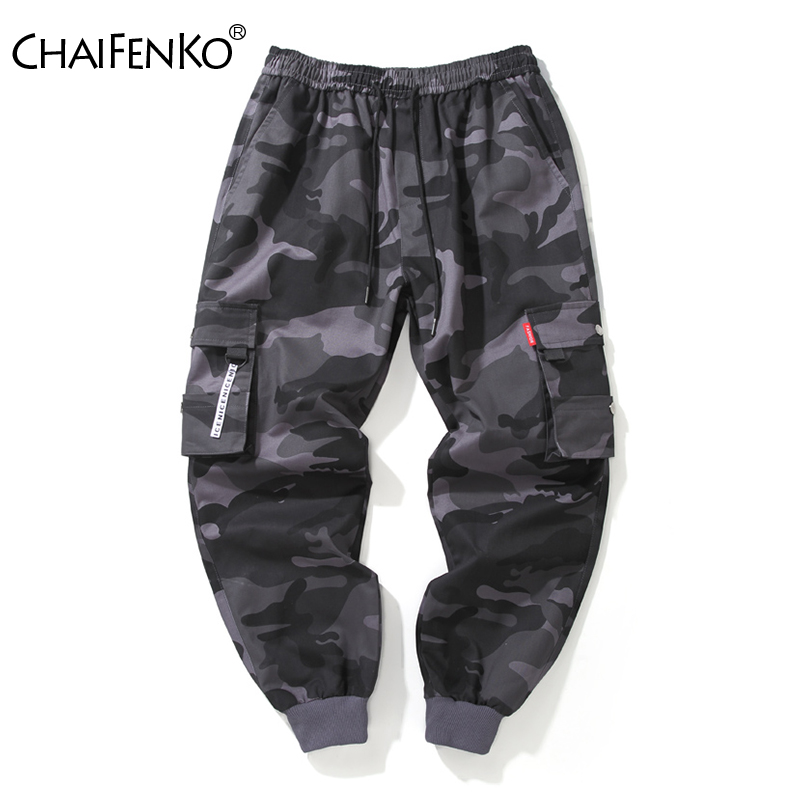 Street Fashion Brand - Chaifenko-メンズジョギングパンツ,ブランドカモフラージュパンツ,カーゴ,ヒップホップ,スケートボード,ファッショナブル,カジュアル,ビーム,M-8XL