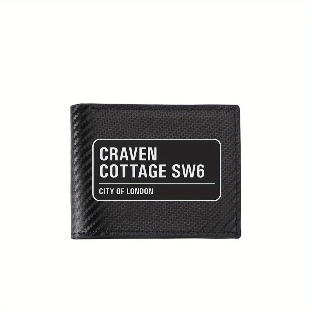 Street Fashion London - CRAVEN COTTAGE LONDON STREET SIGN メンズ財布