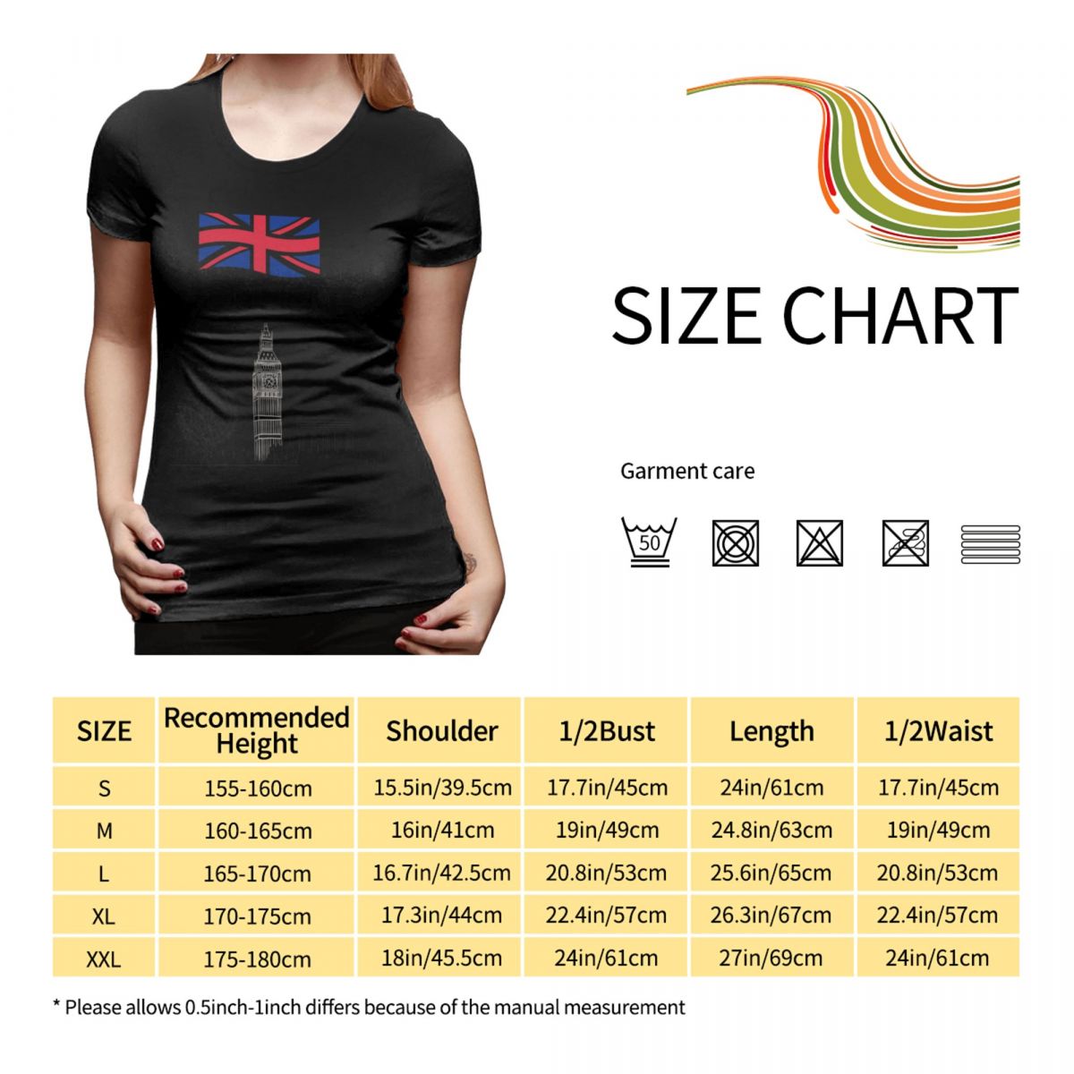 ロンドンでの冒険は必須 レディース Tシャツ ストリートファ - Street Fashion London のレビューと価格