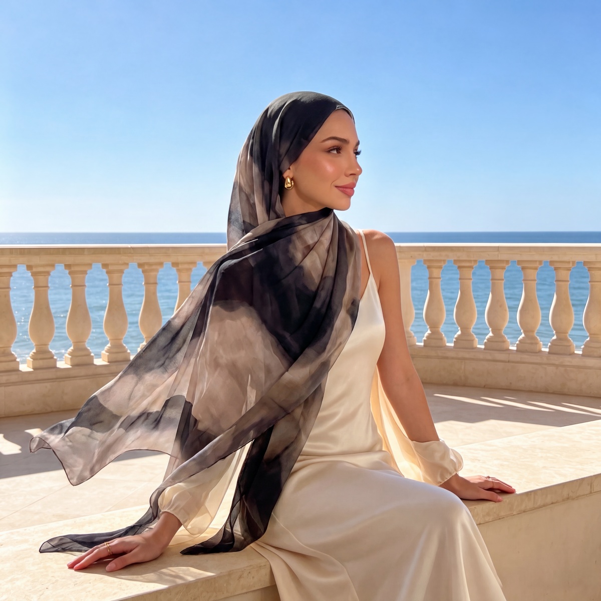 パシュミナ女性用スカーフ2026バンダナショールヒジャブ、秋 - Street Fashion Hijab のレビューと価格