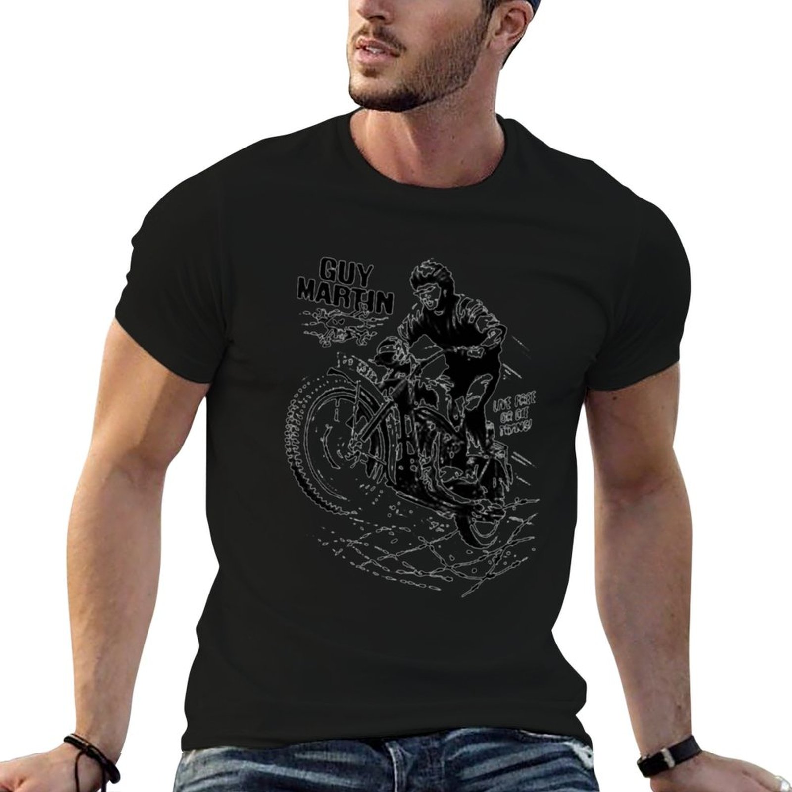 ガイ・マーティン伝説のマン島 Tシャツ ストリートファッショ - Street Fashion For Short Guys のレビューと価格