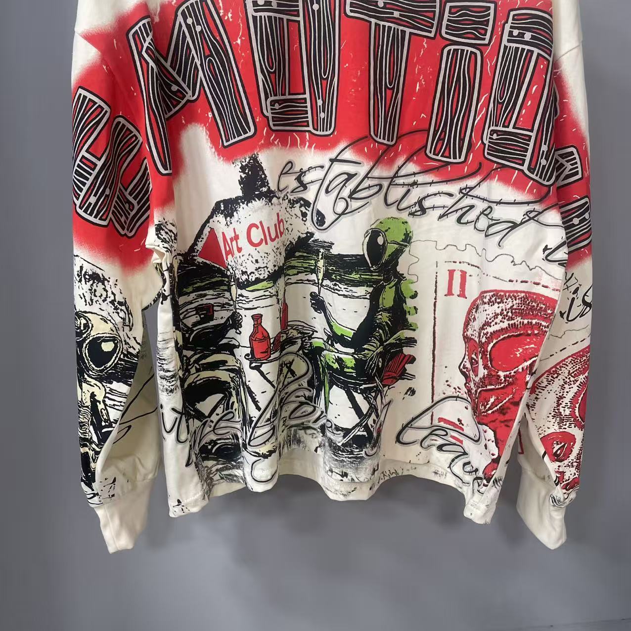 高品質デザイナー MIXED-EMOTION 長袖Tシャツ  - Street Fashion Designers のレビューと価格