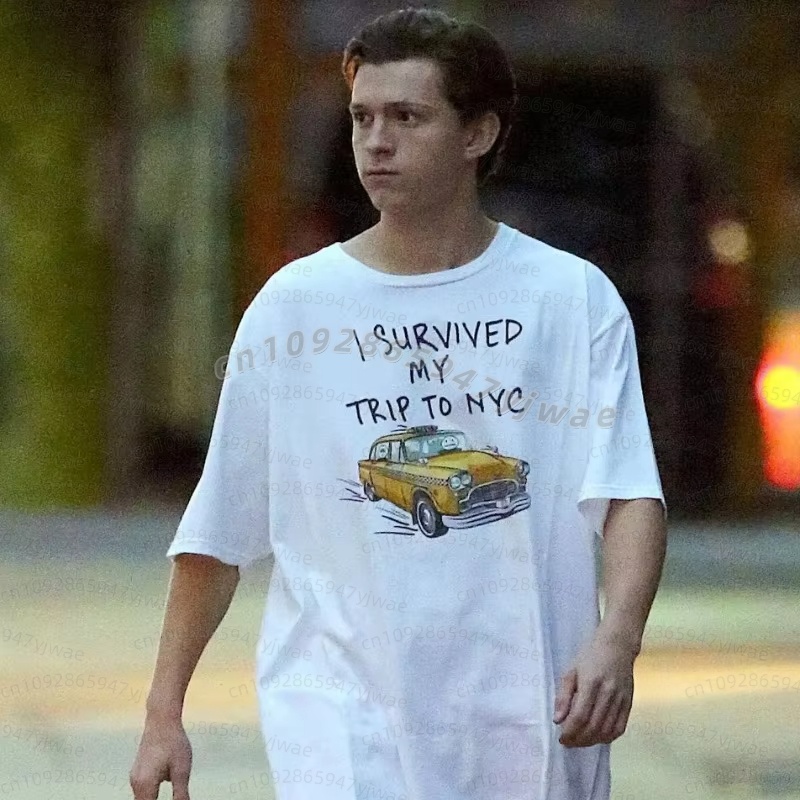面白いTシャツ メンズ レディース ニューヨークへの旅を生き - Street Fashion Nyc のレビューと価格