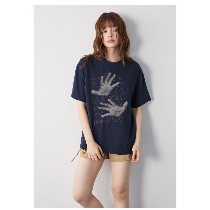 FUNNY GUY アメリカンレトロ Tシャツ レディース  - Street Fashion For Short Guys のレビューと価格