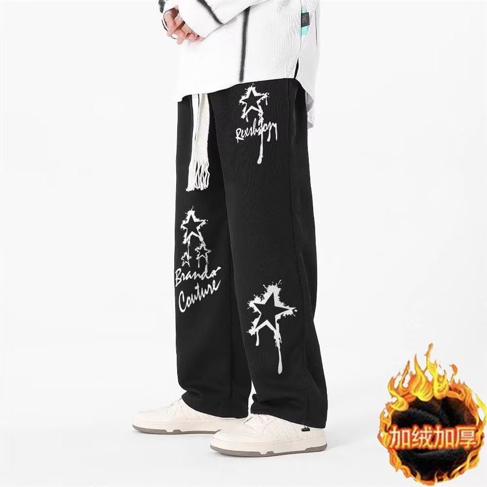 紳士服ストリートダンスグラフィティカジュアルパンツヒップホッ - Street Fashion Graffiti のレビューと価格