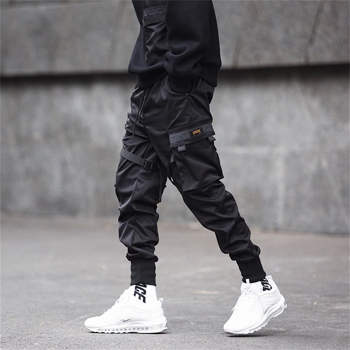 メンズヒップホップカーゴパンツ,ゆったりとしたトラックスーツ - Street Fashion Brand のレビューと価格