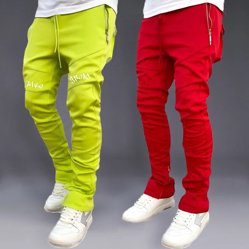 韓国のメンズアンクルパンツ,ストレッチ,カジュアル,ロング, - Street Fashion Brand のレビューと価格