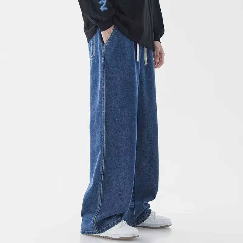 2026 新しいストリートルーズジーンズ男性韓国スタイルのフ - Street Fashion Brand のレビューと価格